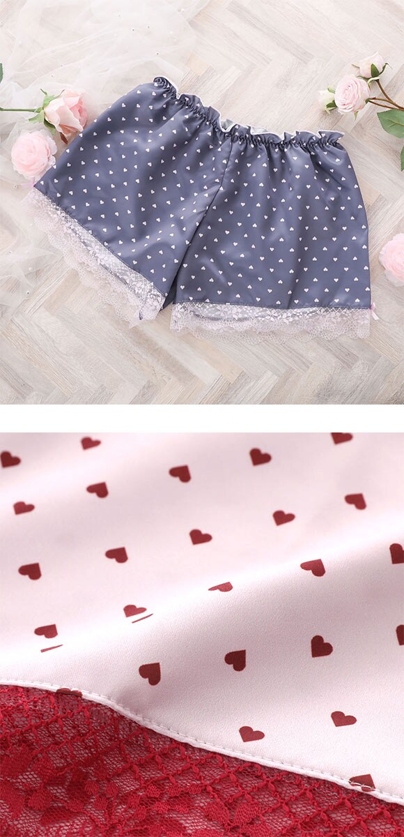 ココランジェ チャーミーハートドット タップパンツ COCO Linge