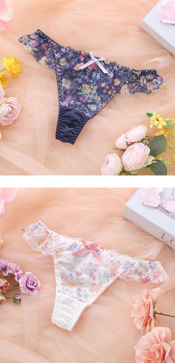 ココランジェ ブルーミングヴェール Tバック サイドストリング 単品 COCO Linge