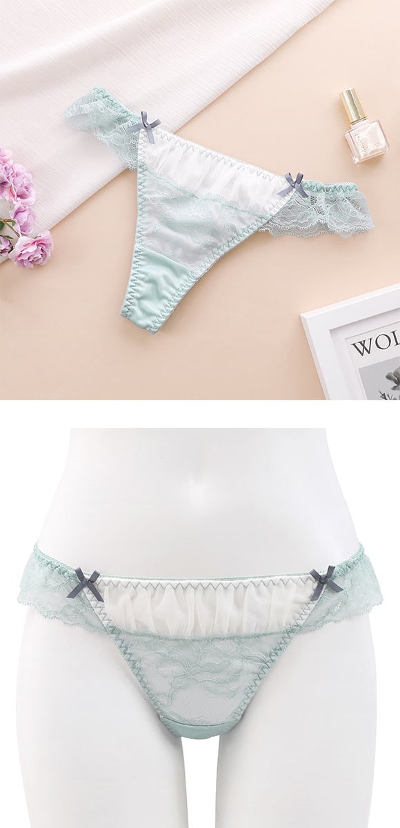 ココランジェ ダスティパルファム Tバック ショーツ バックレース タンガ COCO Linge