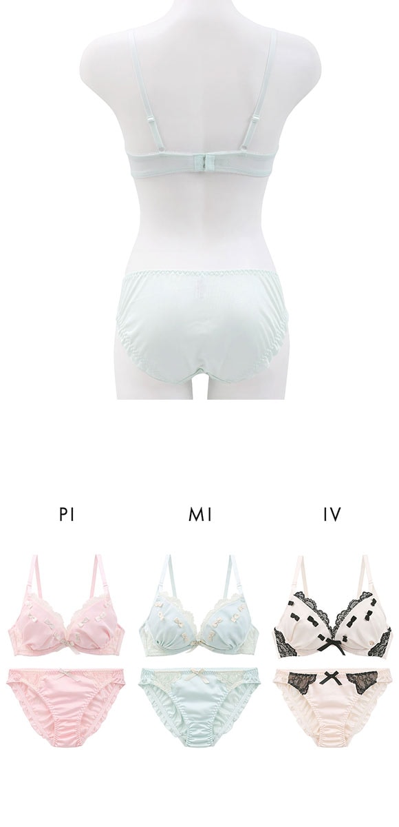 ココランジェ プティリボン ブラジャー ショーツ セット COCO Linge