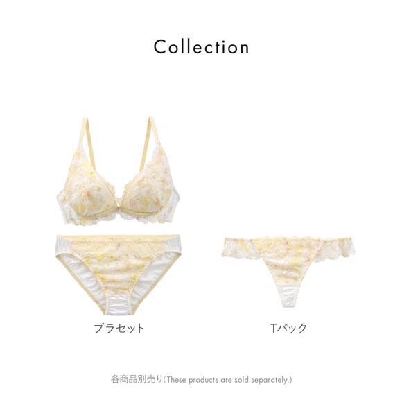 ココランジェ ブルーミングドリーム ブラジャー ショーツ セット ABCDEF 大きいサイズ 小さいサイズ COCO Linge