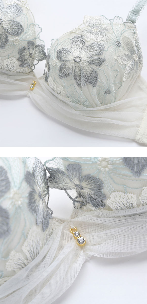 ココランジェ ミスティガーベラ ブラジャー ショーツ セット COCO Linge