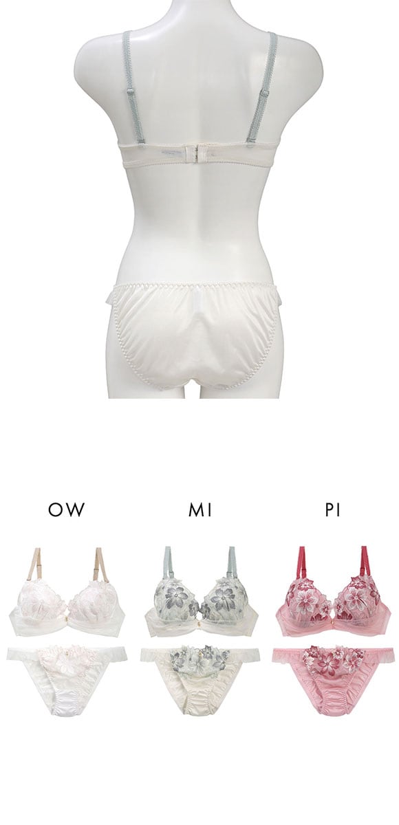 ココランジェ ミスティガーベラ ブラジャー ショーツ セット COCO Linge