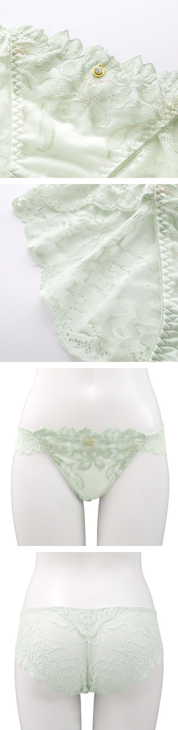 セントオードリー ティアラ ピュアセダクション 総レース バックレース ショーツ 単品 St.Audrey tiara