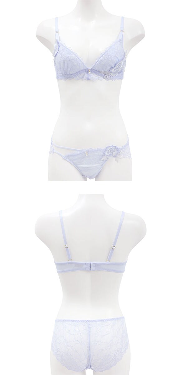 セントオードリー ティアラ アリュールメローライト ブラジャー ショーツ セット バックレース St.Audrey tiara 大きいサイズ