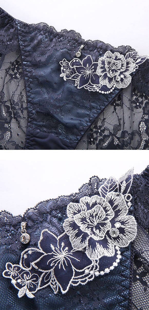 セントオードリー ティアラ シークレットトゥインクルフラワー スタンダード ショーツ 総レース バックレース St.Audrey tiara