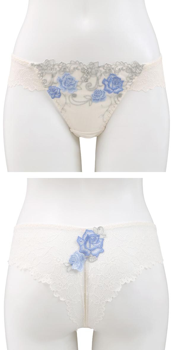 セントオードリー ティアラ ロージーガーデン ショーツ Tバック 総レース バックレース 単品 St.Audrey tiara