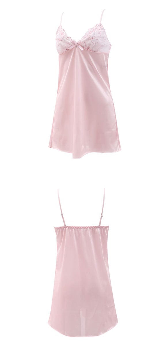 ココランジェ ユーフォリアフラワーシフォン 75cm スリップ ランジェリー COCO Linge