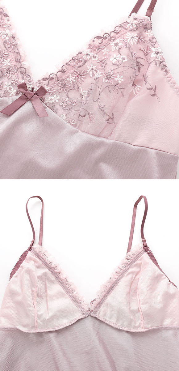 ココランジェ プッチフルールガーデン スリップ 75cm ランジェリー COCO Linge