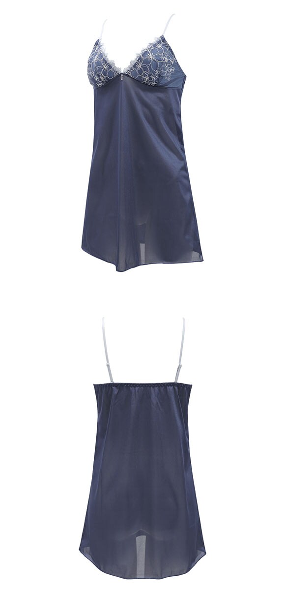 ココランジェ エクランフルール 75cm スリップ ランジェリー COCO Linge