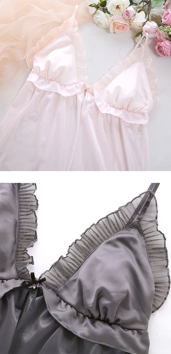 ココランジェ メルティプリーツ ベビードール ランジェリー COCO Linge