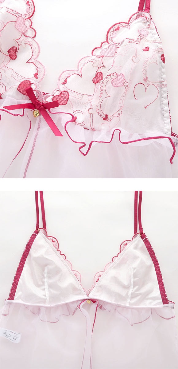 ココランジェ ハートフルメロディー ベビードール ランジェリー COCO Linge