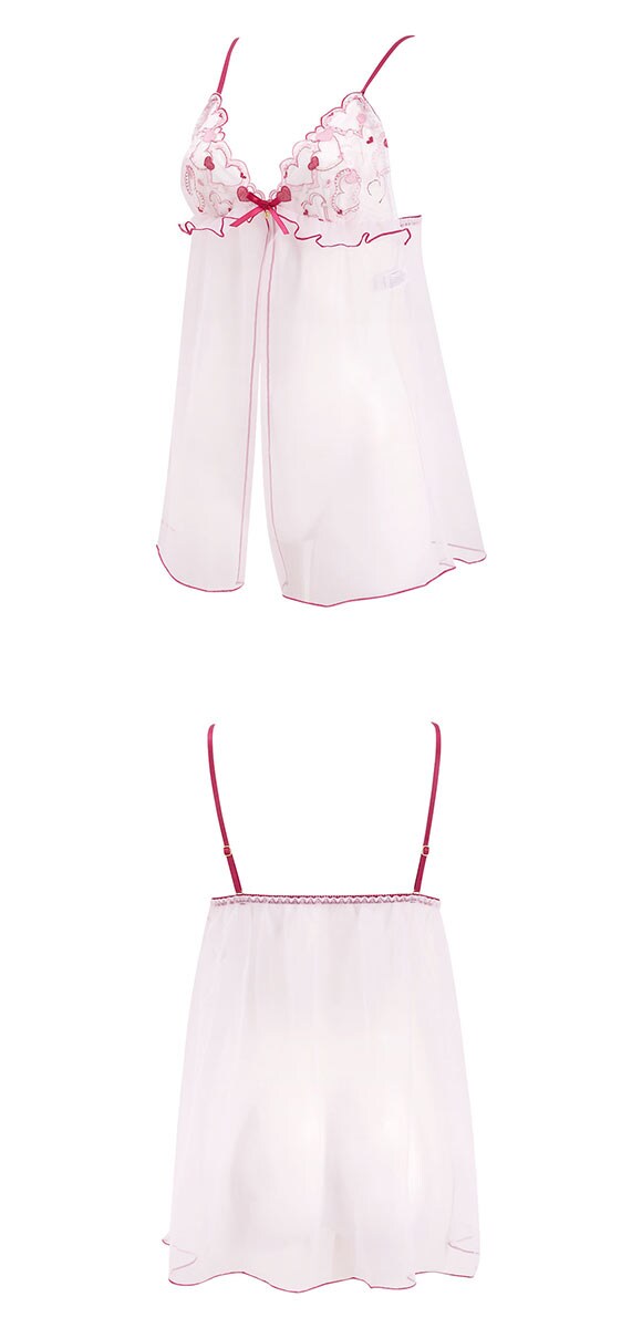 ココランジェ ハートフルメロディー ベビードール ランジェリー COCO Linge