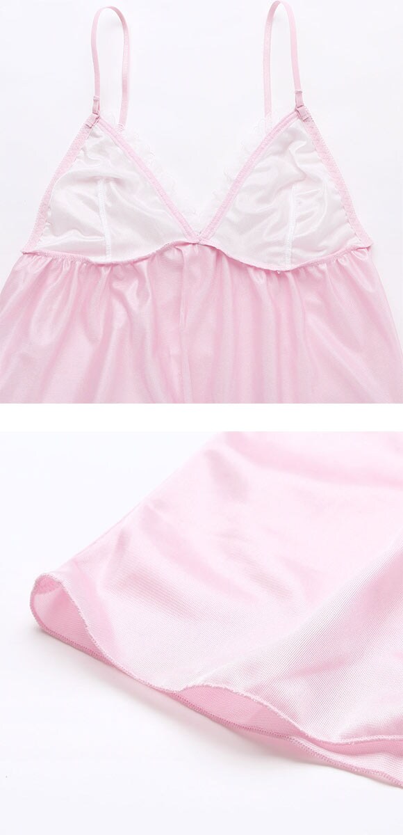 ココランジェ ガーリーギンガムチェック キャミソール ランジェリー 単品 COCO Linge