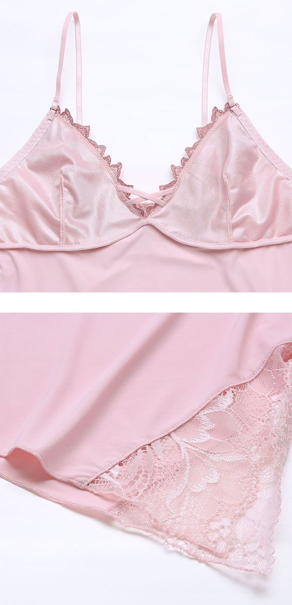 セントオードリー ティアラ レディアントペタル スリップ ロングキャミソール St.Audrey tiara