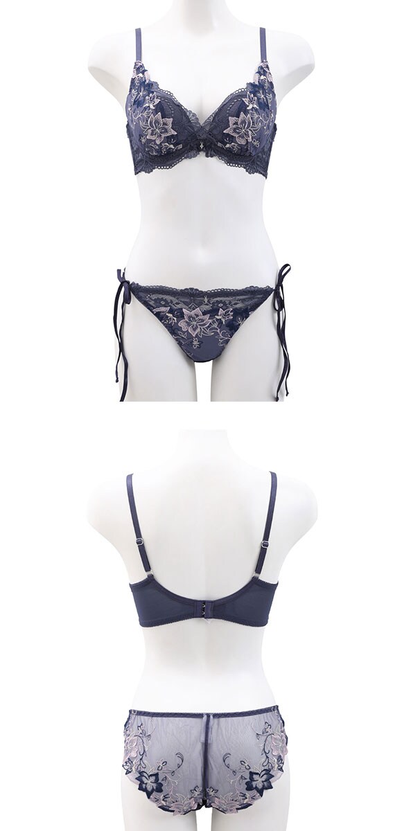 ココランジェ カシュクールフェリーチェ SHIROHATO別注 ブラジャー ショーツ セット ABCDEF 大きいサイズ 小さいサイズ COCO Linge