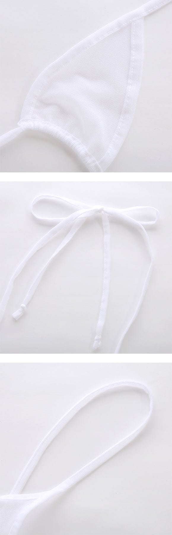 レディース マイクロブラ PLAY Powernet Super micro bikini set Tバック ブラセット M Ladys セクシー下着