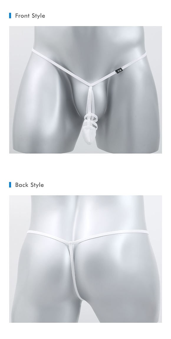 ティーエム コレクション STRIKESKIN 3連コックリング風ポールデコGストリング TM collection New Skin M メンズ