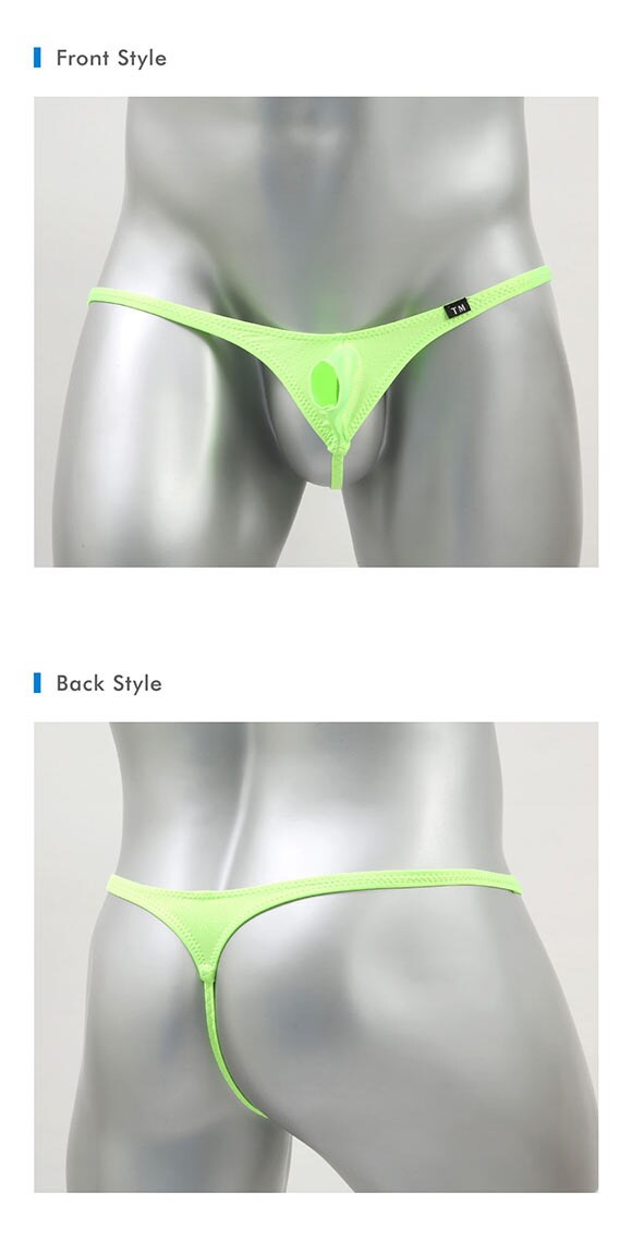 ティーエム コレクション WET Octopus mouth Gストリング Tバック M 前開き メンズ 日本製 セクシー