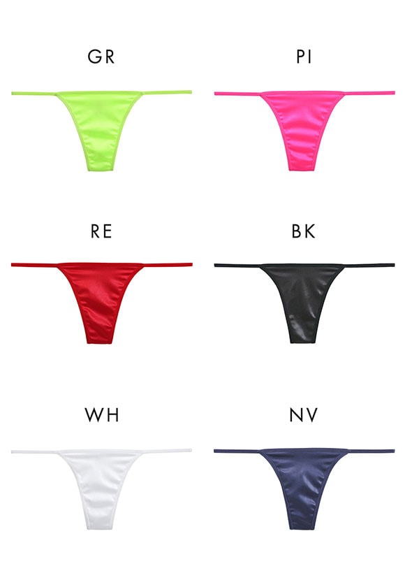 ユニセックス uniSeX WET micro trim Tバック NEON ジェンダーレス ユニセックス 男女兼用 TMコレクション