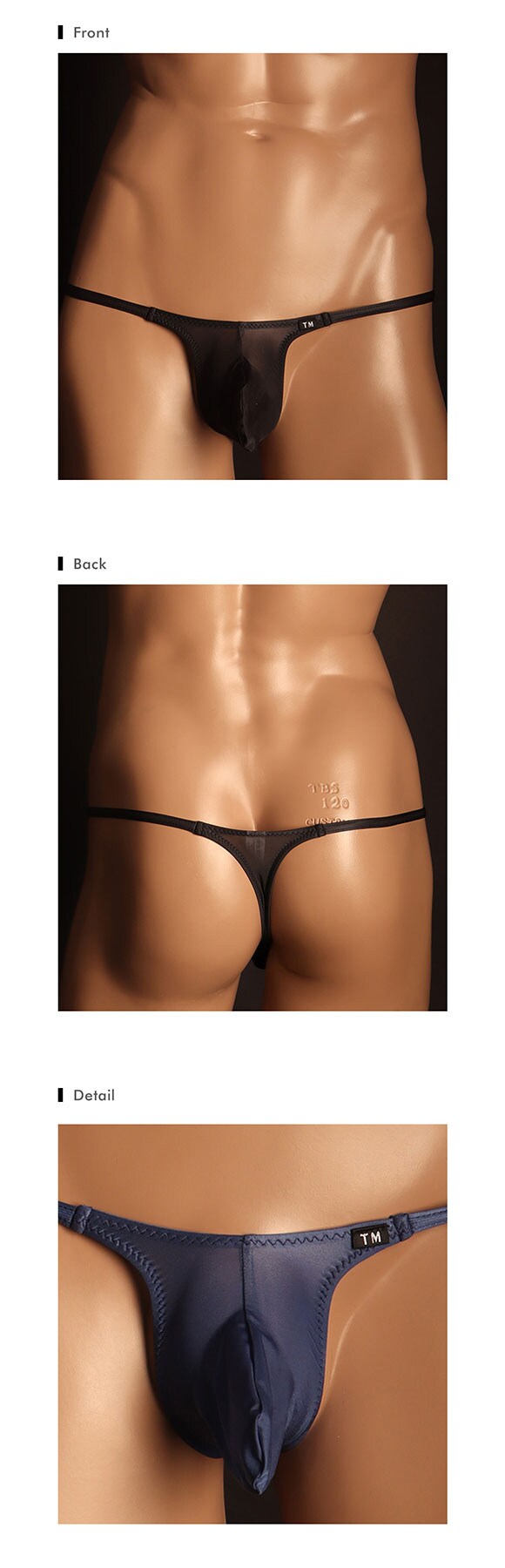 ティーエム コレクション UMS side string sharp TB Tバック ビキニ メンズ TM collection