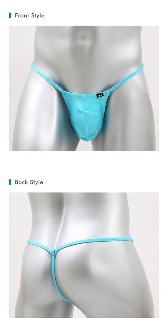 ティーエム コレクション Bright 2way もっこりGストリング Tバック タンガ メンズ TM collection