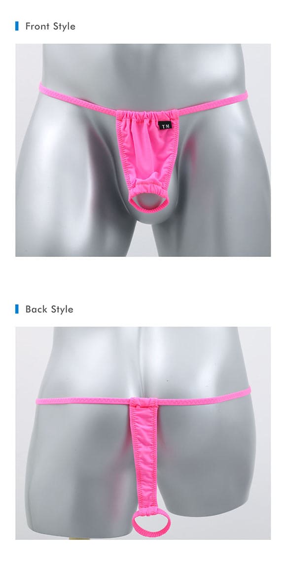 ティーエム コレクション STRIKESKIN POLE＆BALL Tバック M 透け メンズ セクシー 前閉じ TM collection