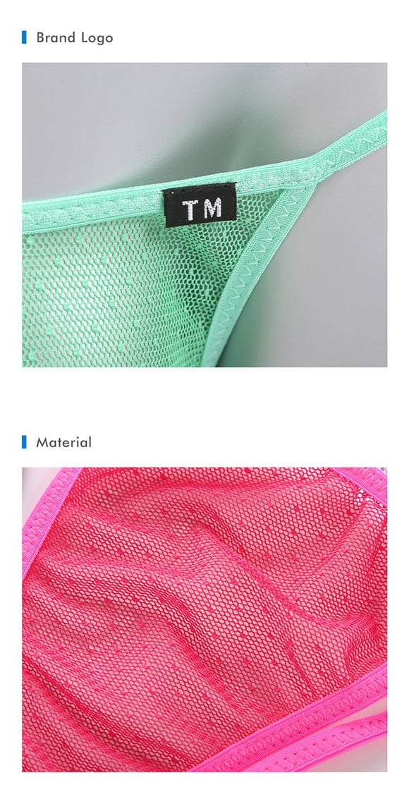 ティーエム コレクション ドットチュール マイクロトリム Tバック TM collection