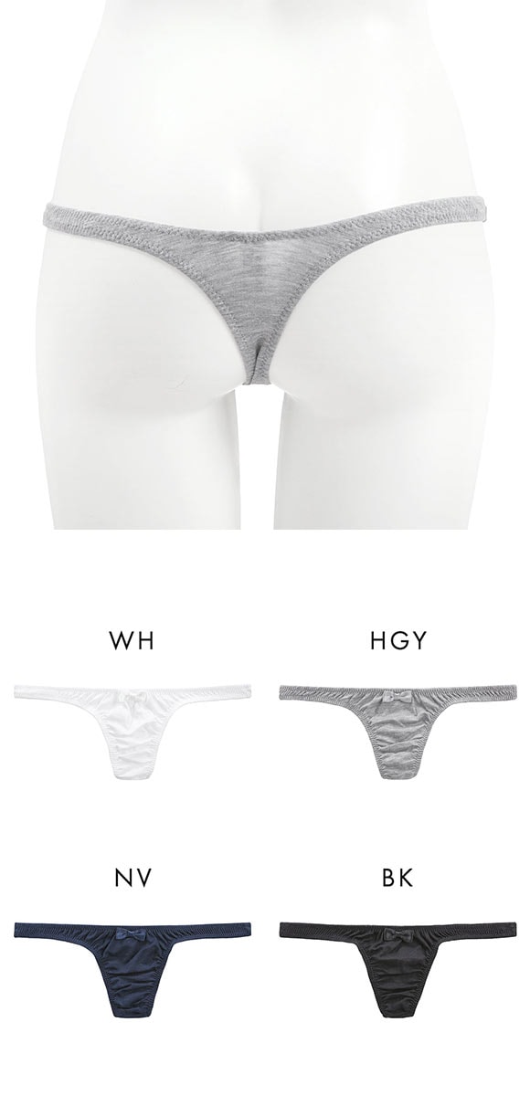 ユニセックス PLAY UNISEX Lyocell low-rise Tバック M ビキニ ジェンダーレス TM