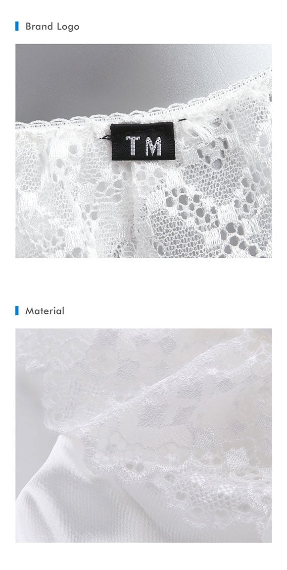 ティーエム コレクション TM collection サテンレースフリル CUTE Tバック M サテン ビキニ メンズ