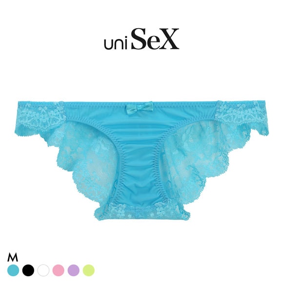 ユニセックス GMF back lace HB ハーフバック ショーツ ジェンダーレス 男女兼用 TM uniSeX