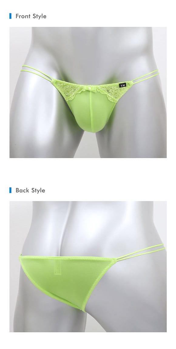 ティーエム コレクション New T2M2 Lace cute　ハーフバック HB メンズ ビキニ TM collection