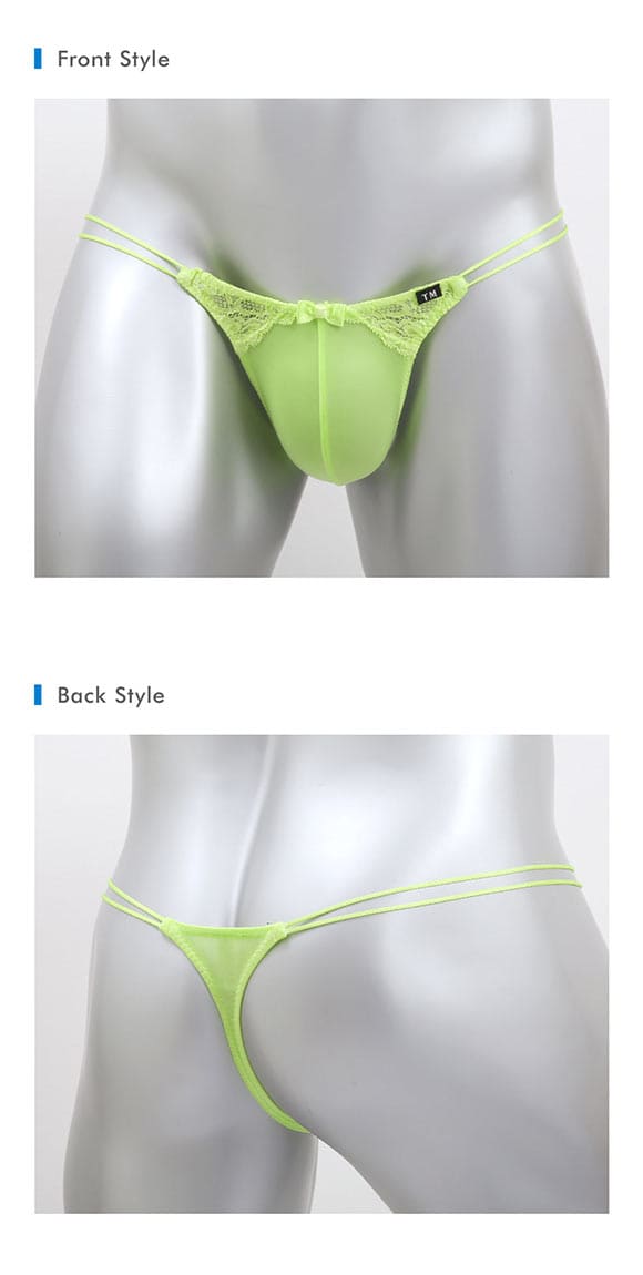 ティーエム コレクション New T2M2 Lace cute　Tバック メンズ ビキニ TM collection