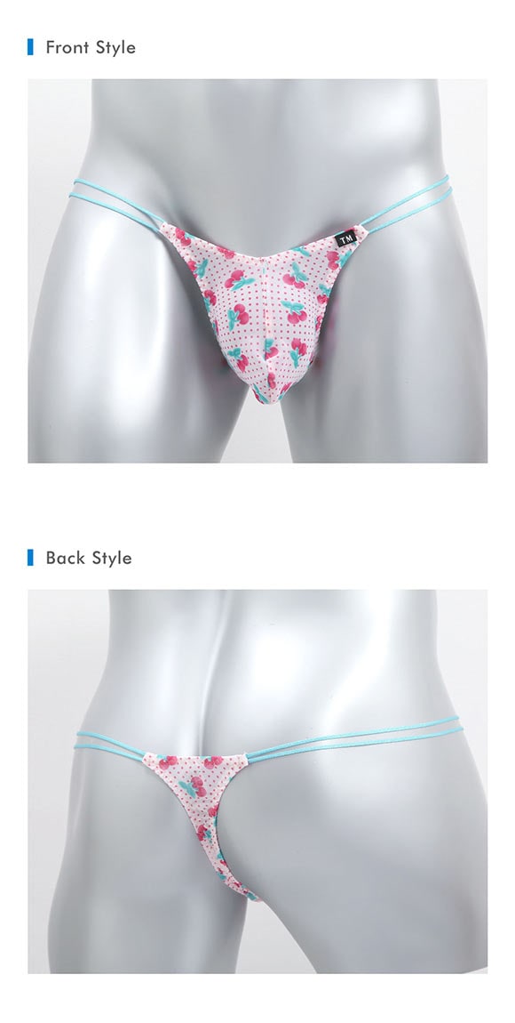 ティーエム コレクション ふんわりシフォン Wループ Tバック TM collection