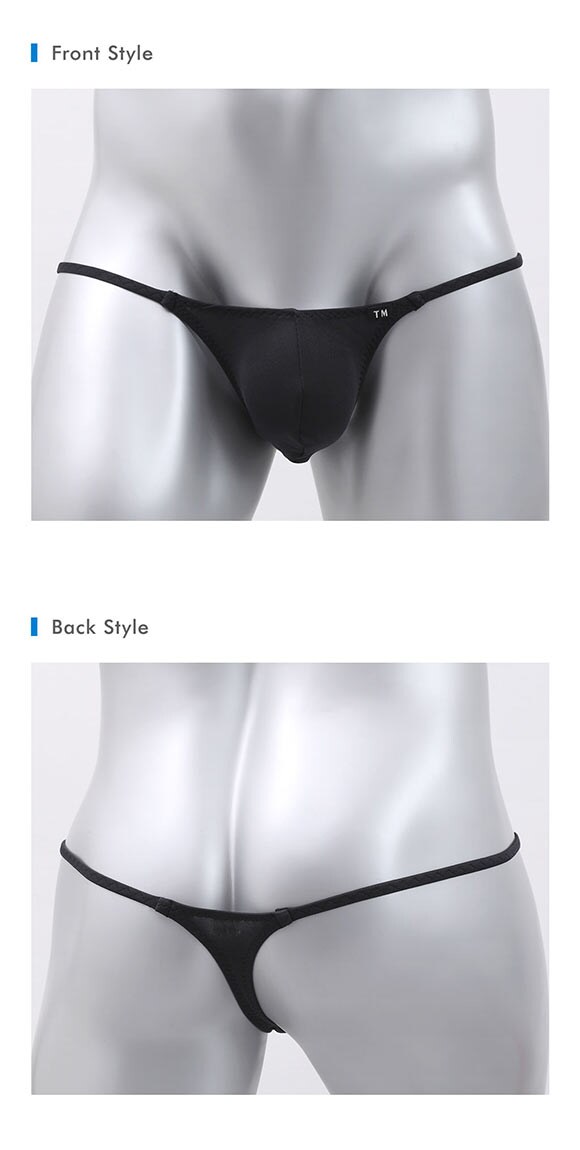 ティーエム コレクション Shinysmooth Sharp pattern TB Tバック ビキニ TM collection メンズ 前閉じ