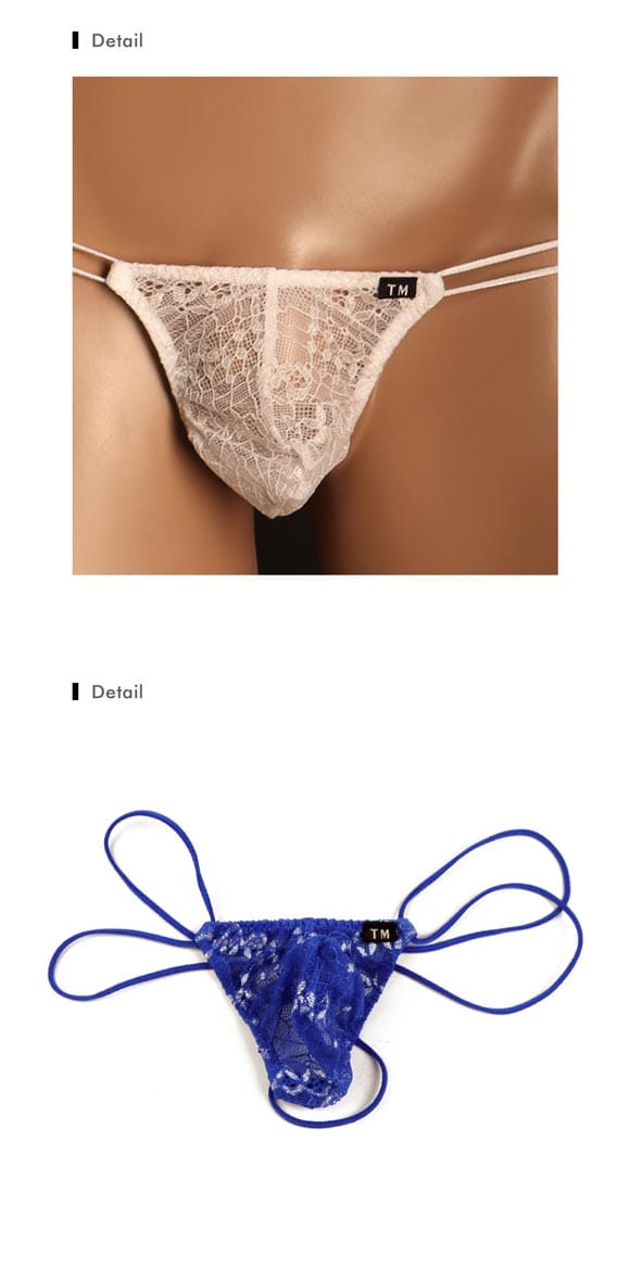 ティーエム コレクション ラメレース Wループ クチバシ G-STRING Gストリングス Tバック ビキニ メンズ TM collection
