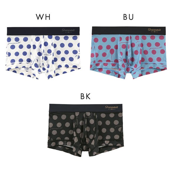 グレイブボールト Bubble gum ローライズ ボクサーパンツ SML メンズ 前閉じ 日本製 Gravevault 国産