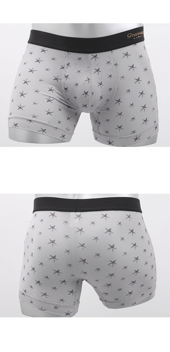 グレイブボールト STAR STUDS ショート ボクサーパンツ XL メンズ 前閉じ 日本製 Gravevault 国産