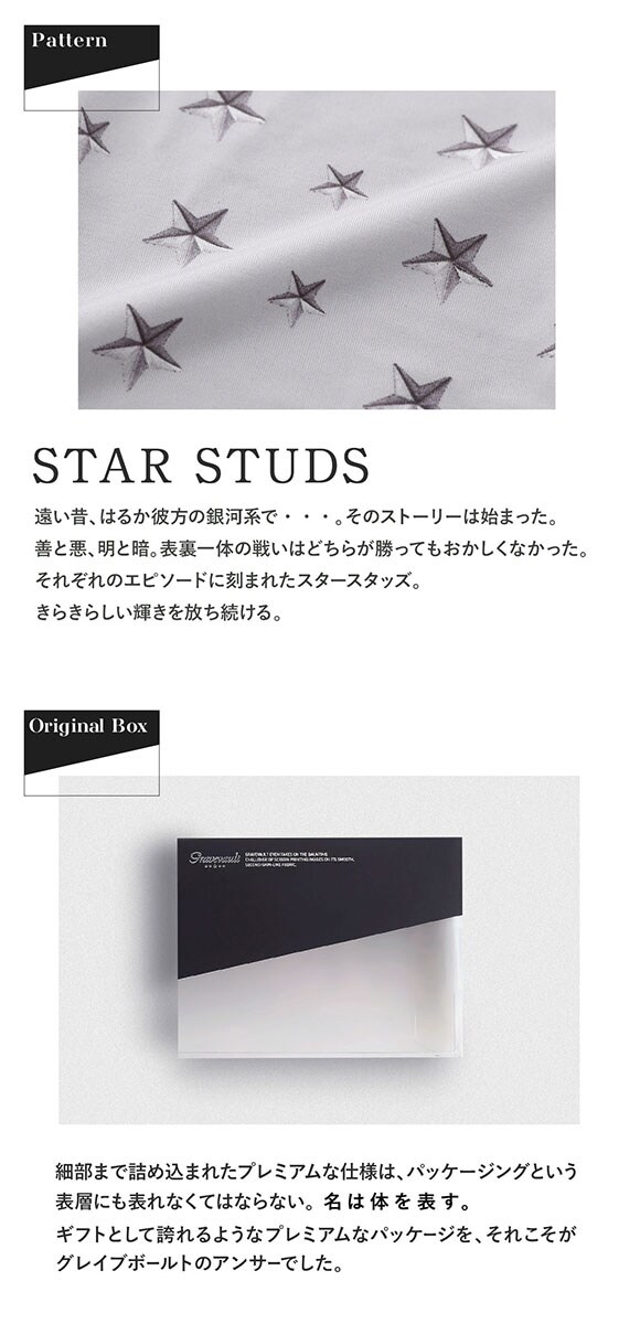 グレイブボールト STAR STUDS Tバック ビキニ ブリーフ ML メンズ 前閉じ 日本製 Gravevault 国産