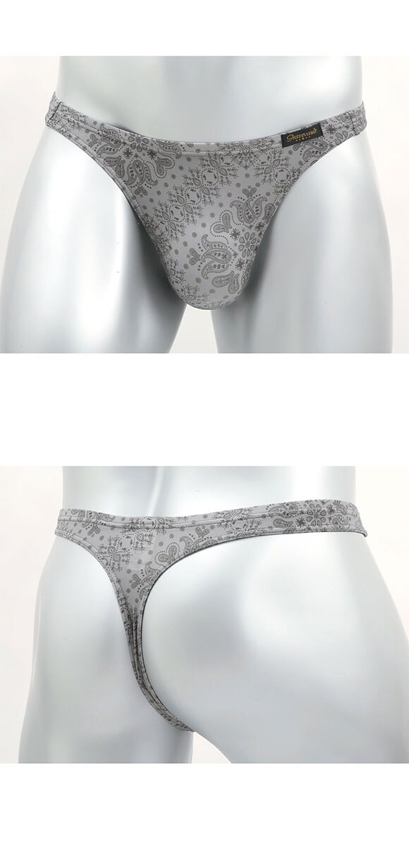 グレイブボールト Bandana Tバック ビキニ ブリーフ ML メンズ 前閉じ 日本製 Gravevault 国産