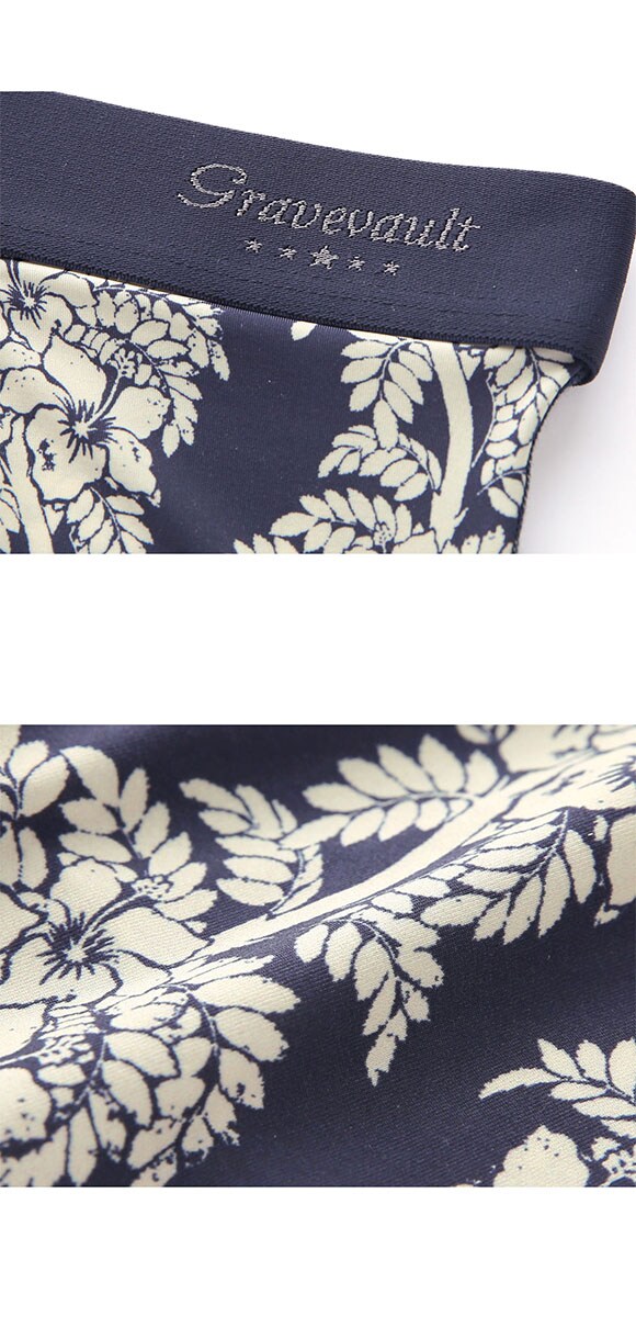 グレイブボールト aloha ローライズ ボクサーパンツ SML メンズ 前閉じ 日本製 Gravevault 国産