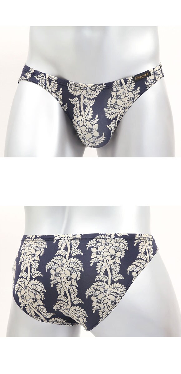 グレイブボールト aloha ビキニ ブリーフ フルバック ML メンズ 前閉じ 日本製 Gravevault 国産