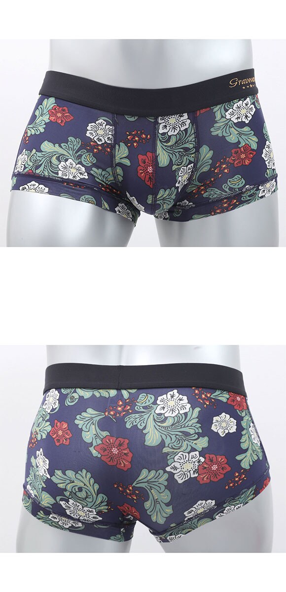 グレイブボールト Impatients ローライズ ボクサーパンツ SML メンズ 前閉じ 日本製 Gravevault 国産