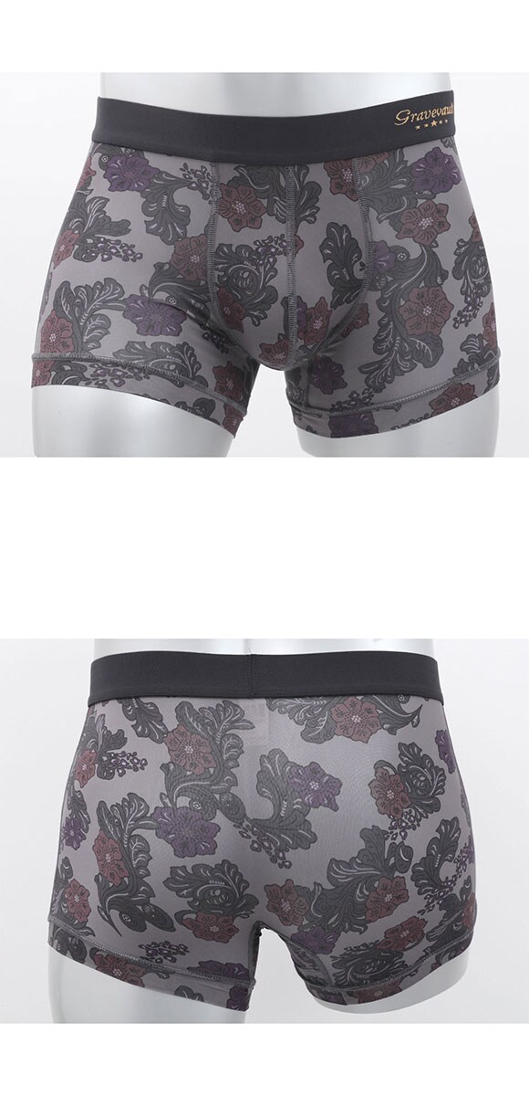 グレイブボールト Impatients ショート ボクサーパンツ SML メンズ 前閉じ 日本製 Gravevault 国産