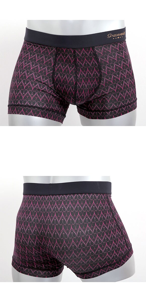グレイブボールト Gravevault Gift ショート ボクサーパンツ メンズ アンダーウェア 前とじ SML
