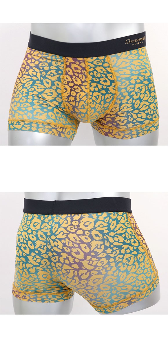 グレイブボールト NEO LEOPARD ショート ボクサーパンツ メンズ Gravevault 前とじ XL XXL 大きいサイズ 3052572
