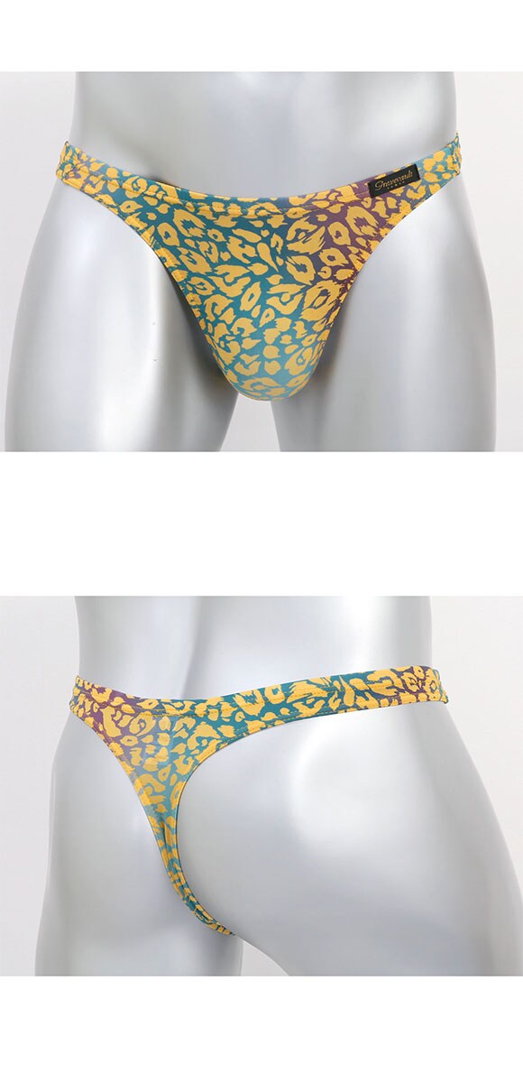 グレイブボールト NEO LEOPARD Tバック ビキニ ML メンズ Gravevault 前とじ 3052576