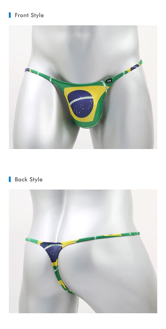 ティーエム コレクション YKS National Flag ハギナシシャープ Tバック ML メンズ ビキニ ブリーフ セクシー TM collection