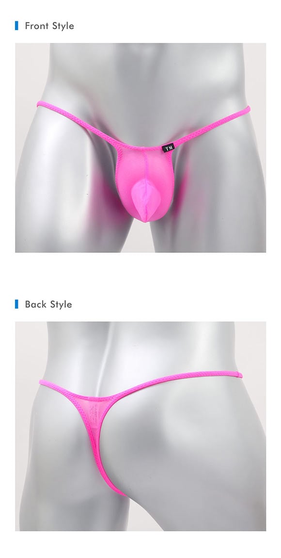 ティーエム コレクション Clearskin JUST IMPACT 2 Tバック M L LL 透け メンズ ビキニ ブリーフ セクシー 前閉じ TM collection