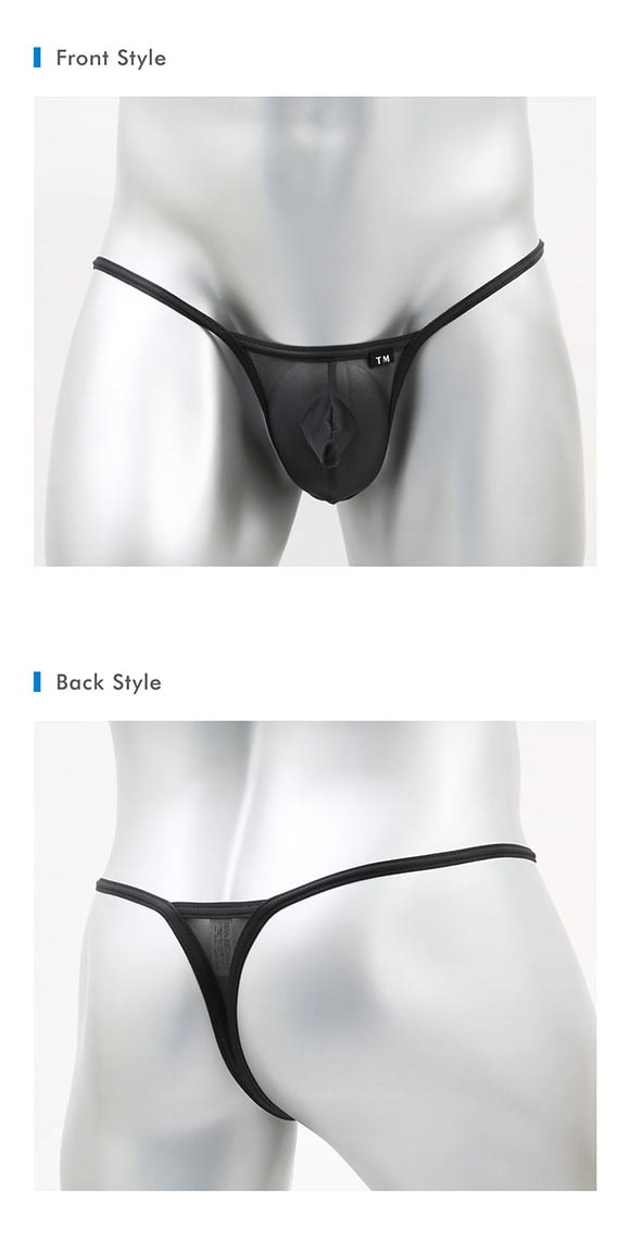 ティーエム コレクション Clearskin Power Binding JUST IMPACT Tバック M L LL 透け メンズ ビキニ ブリーフ セクシー 前閉じ